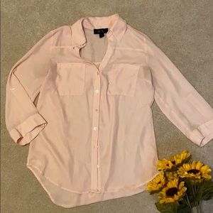Baby Pink Button Down Shirt